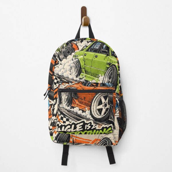 Item preview, Sideways Society – Drift Cars & Sunset Sticker Bomb designed and sold by Inked Legacy.