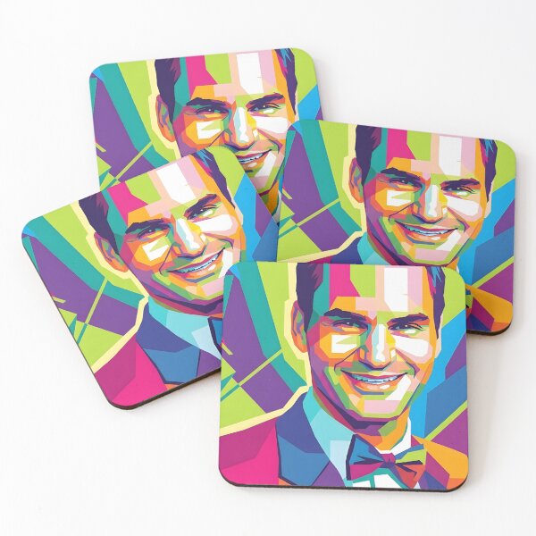 Item preview, Roger Federer Pop Art designed and sold by Kindcorner.