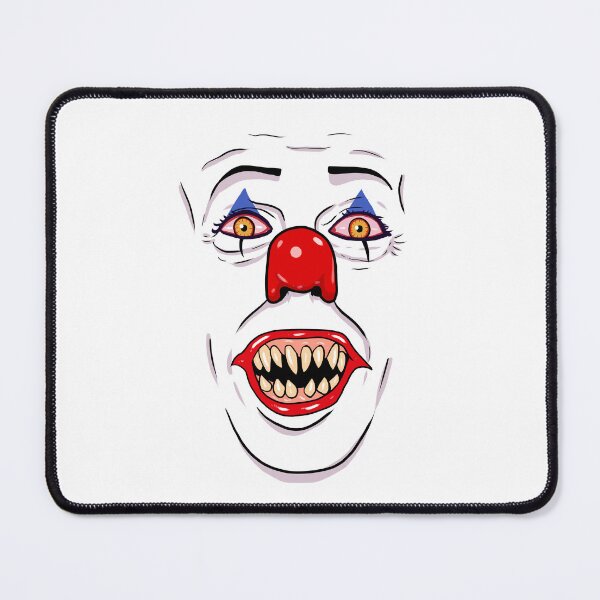 Item preview, tim curry halloween pennywise dancing clown face designed and sold by Blck-Acid-Devil.