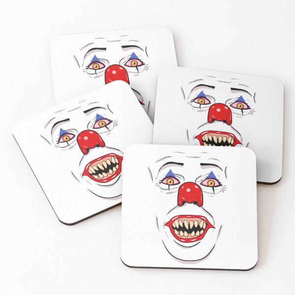 Item preview, tim curry halloween pennywise dancing clown face  designed and sold by Blck-Acid-Devil.
