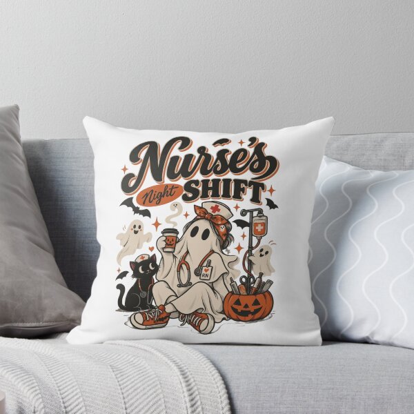 Item preview, Nurse's Night Shift Trick Or Treat Nurses Night Shift RN Funny Halloween Shirt designed and sold by ChockletBoy.