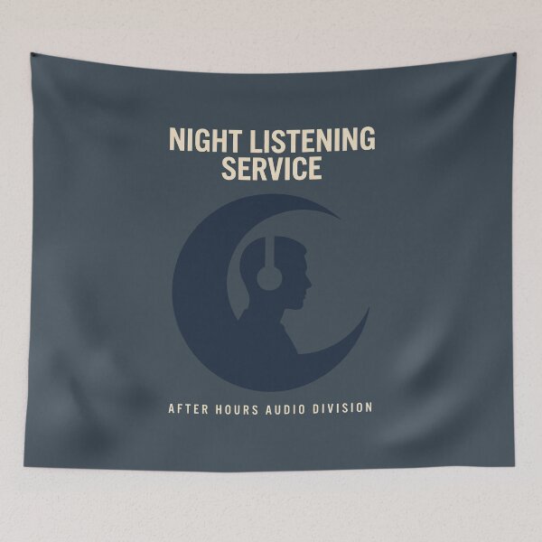 Item preview, Night Listening Service After Hours Audiophile designed and sold by SplashTastic.