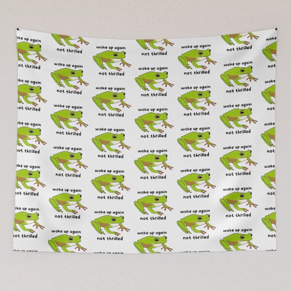 Item preview, Green Frog Cute Animal Illustration designed and sold by Shree shyam khatu ji.