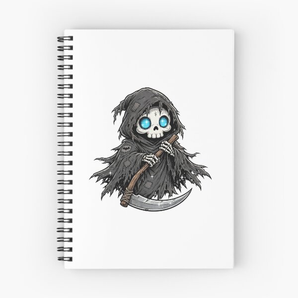 Item preview, Grim Reaper Bold Comic Inks Sticker - Halloween designed and sold by Lesley D.