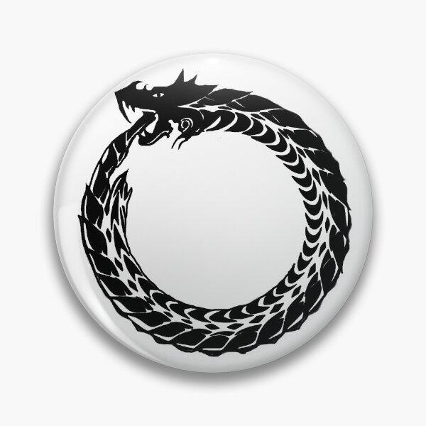 Item preview, Egyptian Ouroboros Symbol designed and sold by ViaARTfactory.