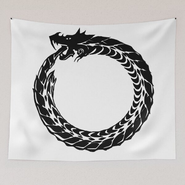 Item preview, Egyptian Ouroboros Symbol designed and sold by ViaARTfactory.