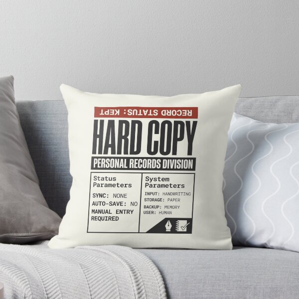 Item preview, Hard Copy Personal Records Handwriting Analog Culture designed and sold by SplashTastic.