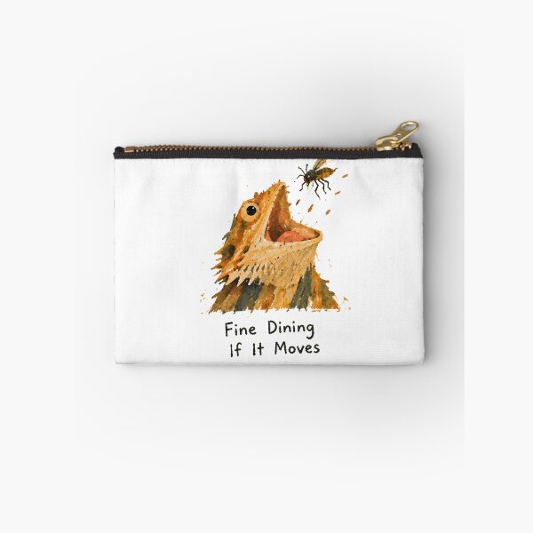 Item preview, Bearded Dragon Fine Dining If It Moves, Funny Reptile Art designed and sold by Messybeardie1.