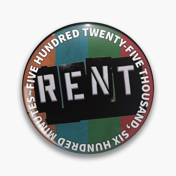 Item preview, RENT MUSICAL designed and sold by The Rewind Studio.