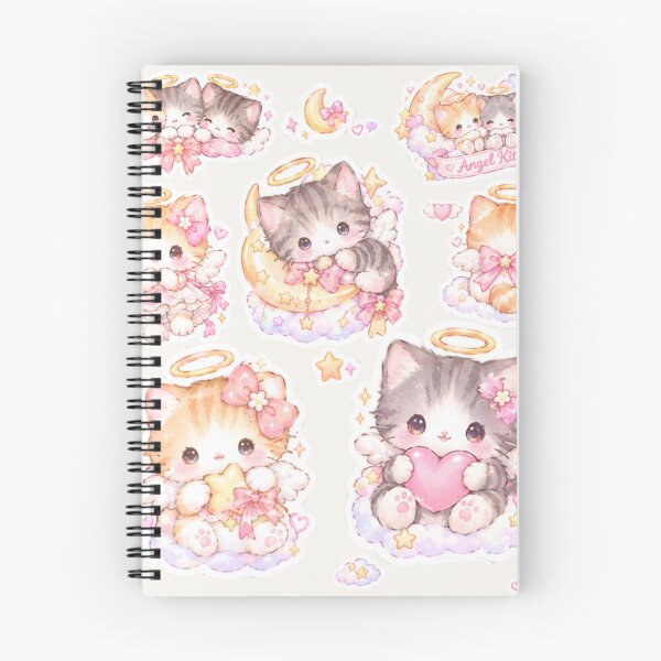 Item preview, Angel kitty sticker designed and sold by sara747.