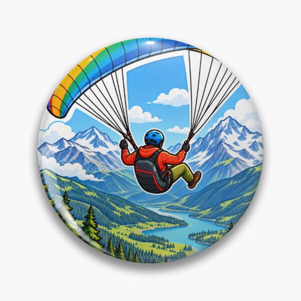 Item preview, Paraglider paradise designed and sold by FriendlyManitoba.