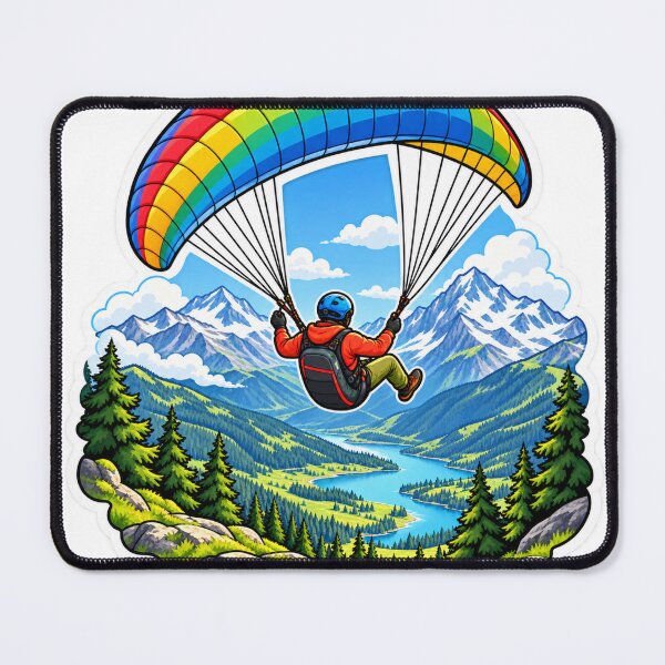 Item preview, Paraglider paradise designed and sold by FriendlyManitoba.