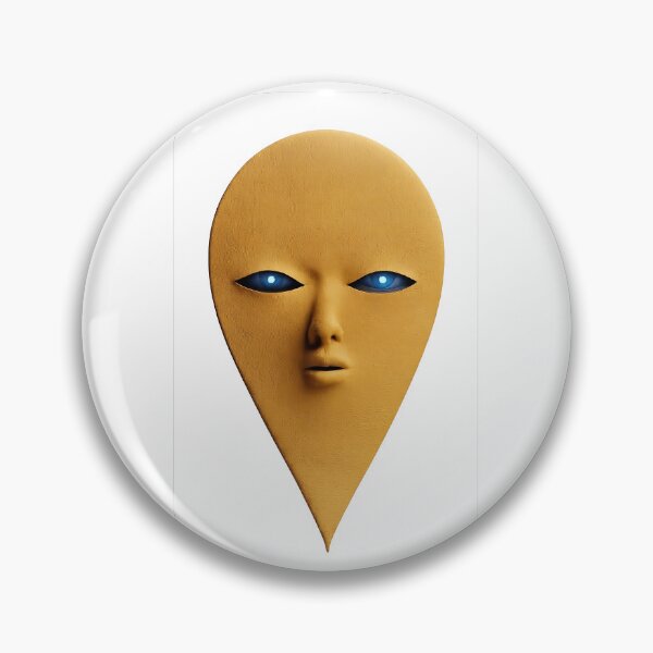 Item preview, Mystical Yellow Mask With Glowing Eyes designed and sold by Yellow Zone.