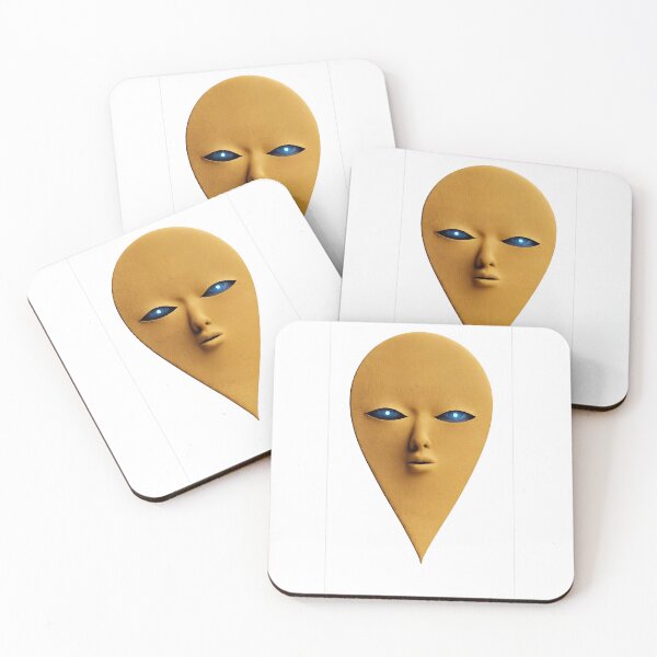 Item preview, Mystical Yellow Mask With Glowing Eyes designed and sold by Yellow Zone.