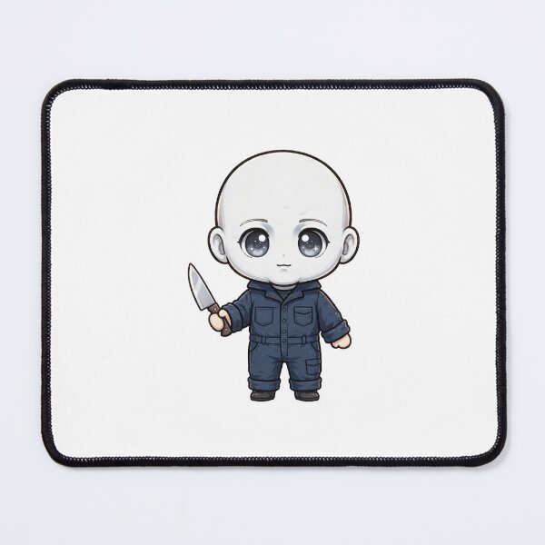 Item preview, Michael Myers Classic Anime Chibi Sticker - Halloween designed and sold by Lesley D.