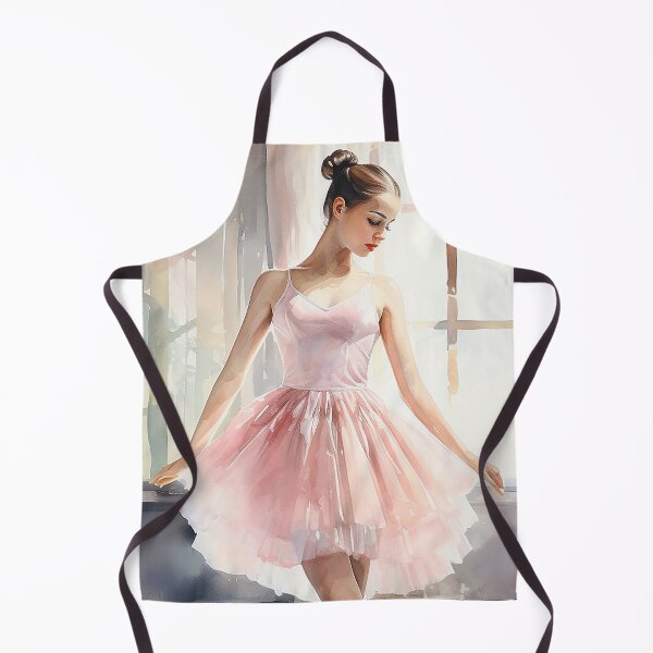 Item preview, Ballet Beauty - A Prima Ballerina Dancing In A Sunlit Studio - Watercolor Art - Contemporary Art designed and sold by CastleBySea.