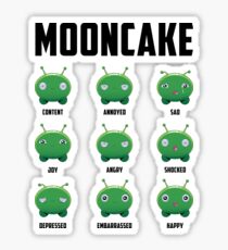 Mooncake Emotions Sticker