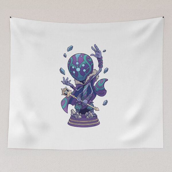 Item preview, Mystic Void Sorcerer Cosmic Mage Fantasy Art designed and sold by Rupesh-Art26.