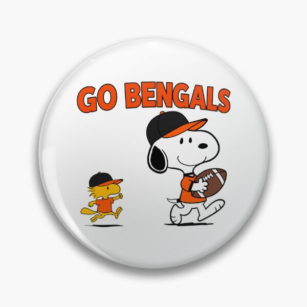 Item preview, Snoopy & Woodstock Cincinnati Bengals Football Retro F632 designed and sold by GLUVY-THEME.