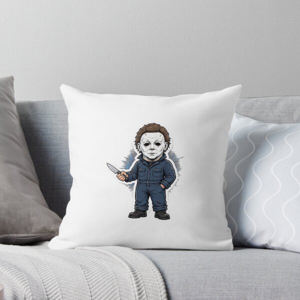 Item preview, Michael Myers Bold Comic Inks Sticker - Halloween designed and sold by Lesley D.
