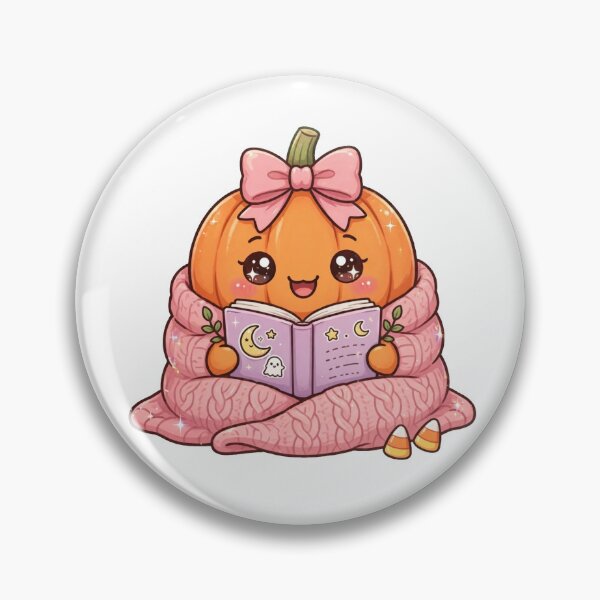 Item preview, Cozy reading pumpkin designed and sold by priyankajustine.