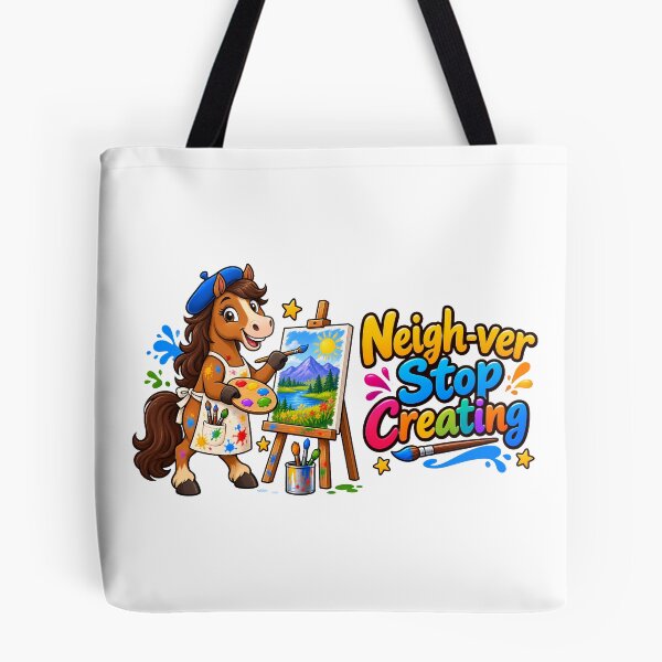Item preview, Funny Horse Painter – Neighbor Stop Creating Artist Gift designed and sold by Isliath.