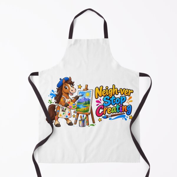 Item preview, Funny Horse Painter – Neighbor Stop Creating Artist Gift designed and sold by Isliath.