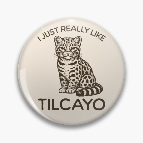 Item preview, I Just Really Like Tilcayo Wild Cat Lover designed and sold by KLArtzStore.
