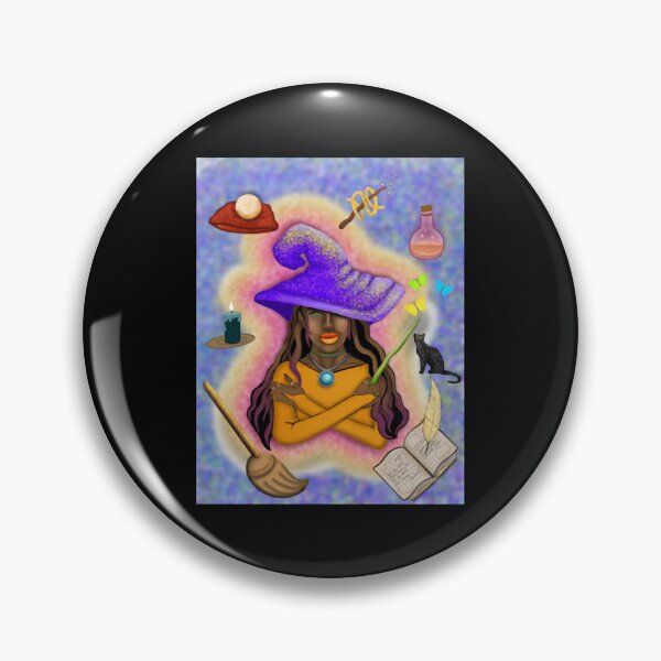 Item preview, Good Witch Or Bad Witch Magical Sorceress Poster designed and sold by batsyshorror.