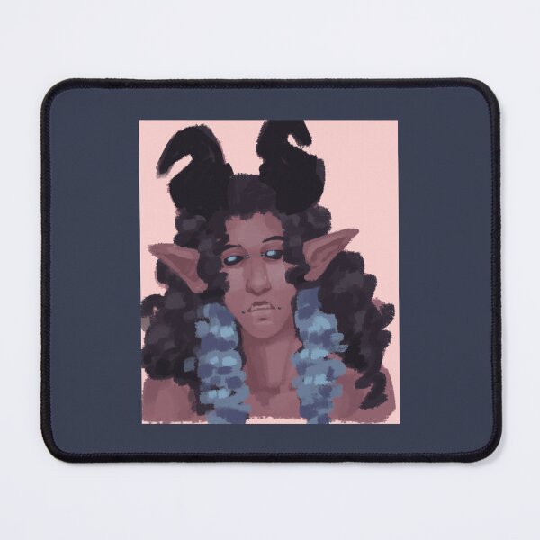 Item preview, Horned Demon Portrait designed and sold by Monsensive.
