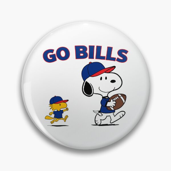 Item preview, Snoopy & Woodstock Buffalo Bills Football Retro F634 designed and sold by GLUVY-THEME.