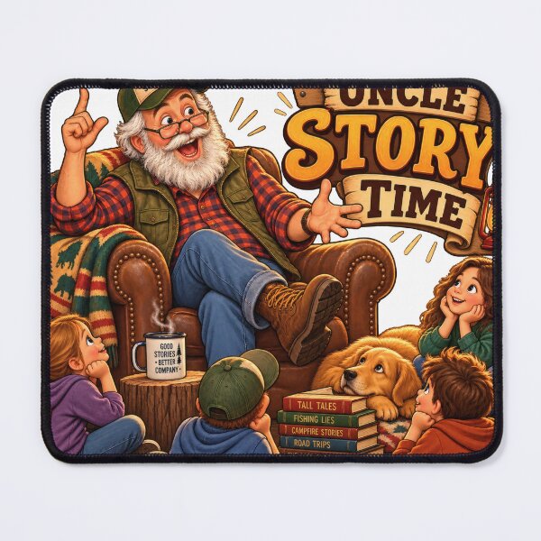 Item preview, Uncle Story Time Nostalgic Balkan Family designed and sold by OfficialBalkan.