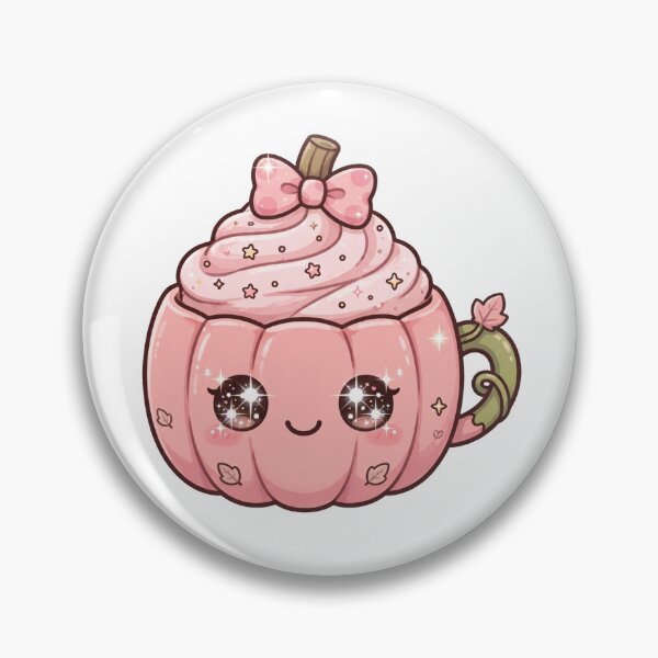 Item preview, Cute pink pumpkin drink designed and sold by priyankajustine.