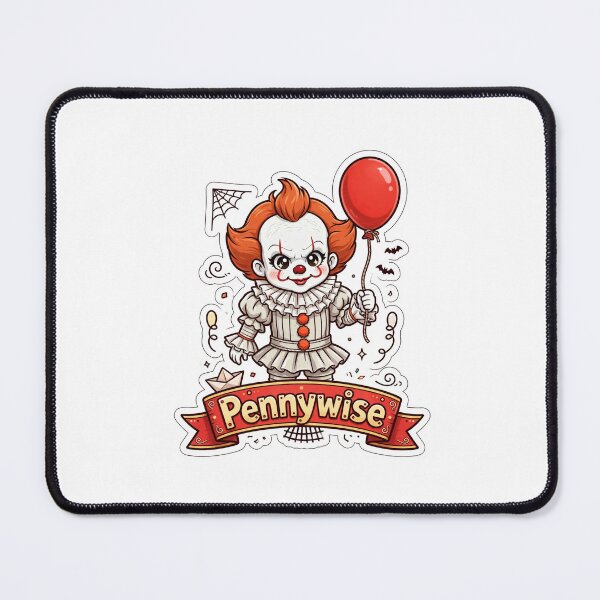 Item preview, Pennywise Name Banner Showcase Sticker - Halloween designed and sold by Lesley D.