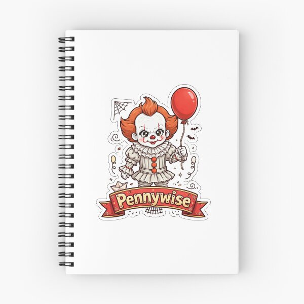 Item preview, Pennywise Name Banner Showcase Sticker - Halloween designed and sold by Lesley D.