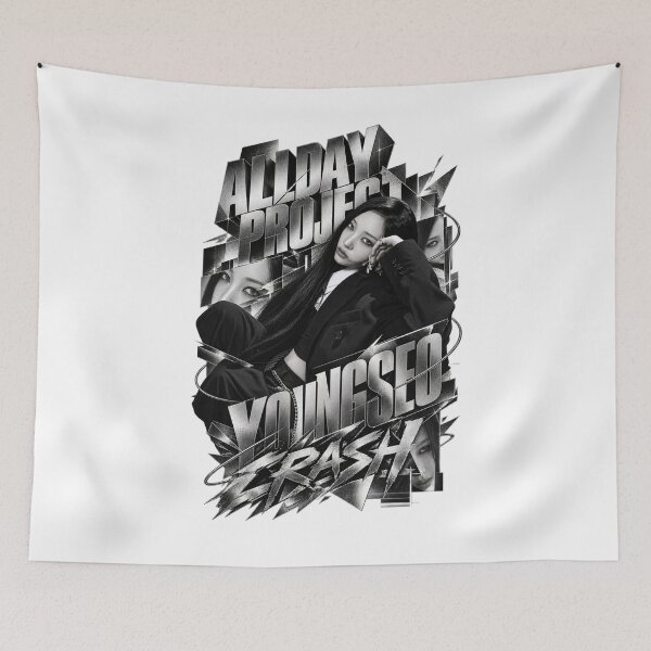 Item preview, ALLDAY PROJECT Youngseo Crash Spike Chrome Graphic designed and sold by Valereekmerch.