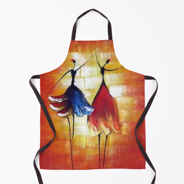 Item preview, Abstract Dancers with Petal Dresses Oil Painting Modern Wall Art designed and sold by Wisewaters.