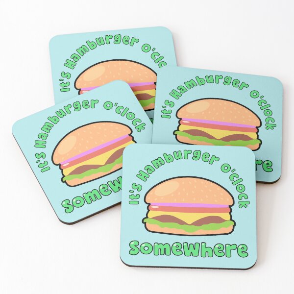 Item preview, Hamburger O'clock designed and sold by designedemotion.