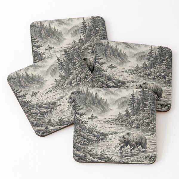 Item preview, Vintage Bear Natural History Pencil Illustration designed and sold by TAOptimus .