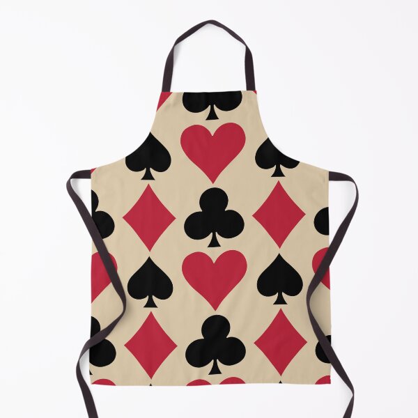 Item preview, Large Card suits - Playing Card Suits Pattern Red Black Hearts Spades Diamonds designed and sold by DColourMuse.