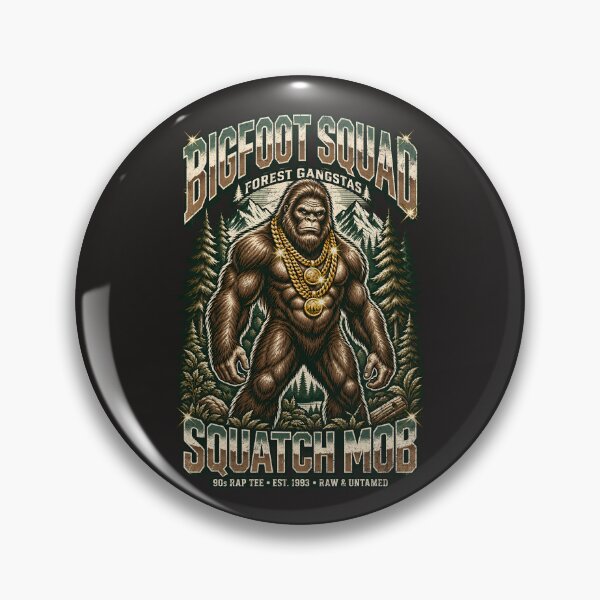 Item preview, Forest Gangsta Bigfoot designed and sold by AwesomeBeyondLimits.