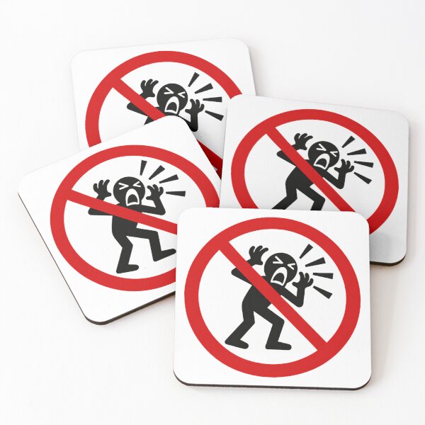 Item preview, No Screaming Allowed designed and sold by MonkiFlipp.