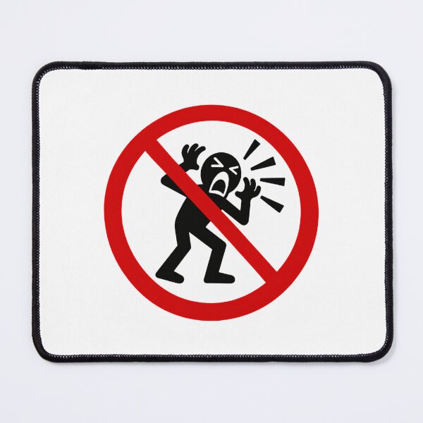 Item preview, No Screaming Allowed designed and sold by MonkiFlipp.
