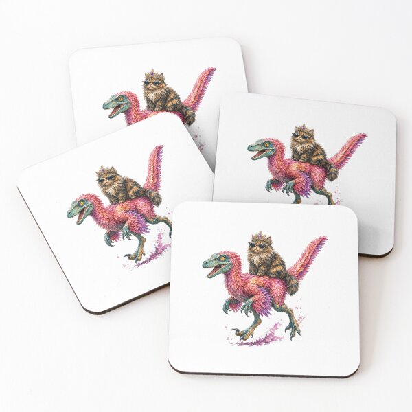 Item preview, Dungeon Crawler Carl Princess Donut and Mongo Sunglasses Dinosaur LitRPG Art designed and sold by BrashBear.