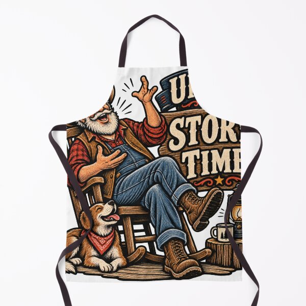 Item preview, Uncle Story Time Woodcut Balkan Family designed and sold by OfficialBalkan.