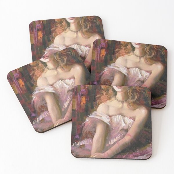 Item preview, Classical Woman Portrait Impressionist Oil Painting designed and sold by Wisewaters.