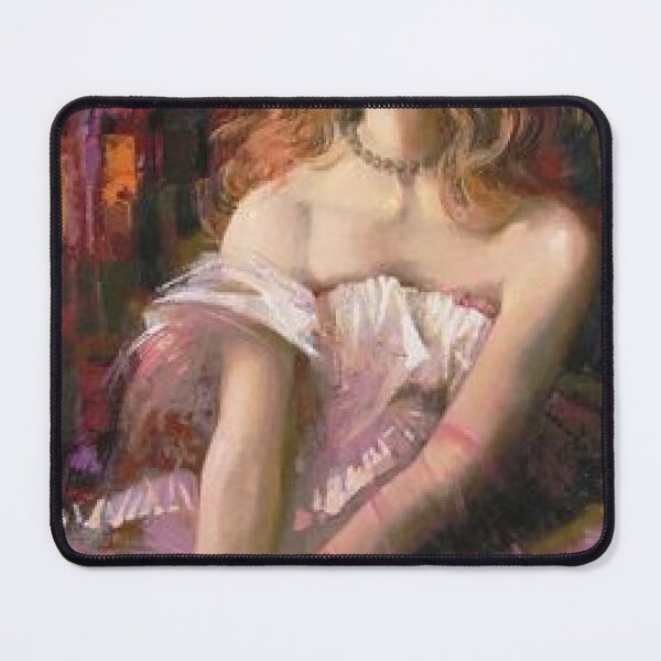 Item preview, Classical Woman Portrait Impressionist Oil Painting designed and sold by Wisewaters.