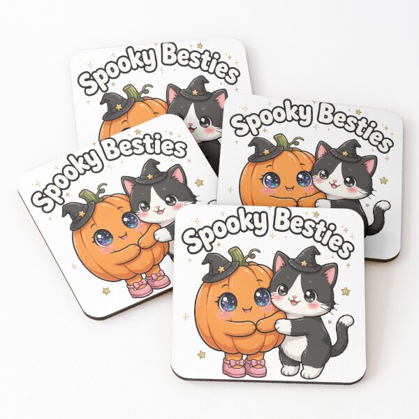Item preview, Spooky besties cute Halloween  designed and sold by Dhiraaj.