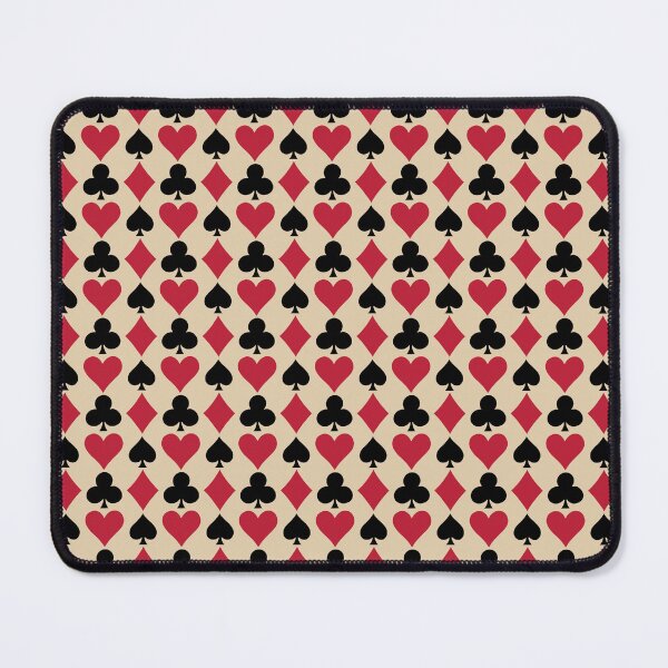 Item preview, Small Card suits - Playing Card Suits Pattern Red Black Hearts Spades Diamonds designed and sold by DColourMuse.