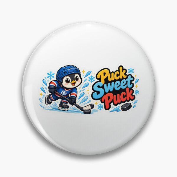 Item preview, Cute Penguin Hockey Player – Puck Sweet Puck Hockey Gift designed and sold by Isliath.